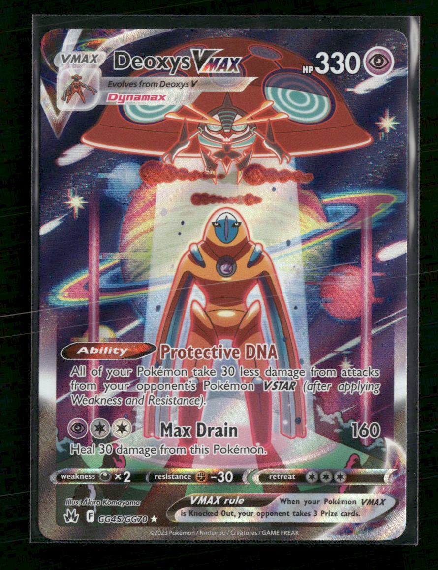SWSH: Crown Zenith: Galarian Gallery Deoxys VMAX #GG45/GG70