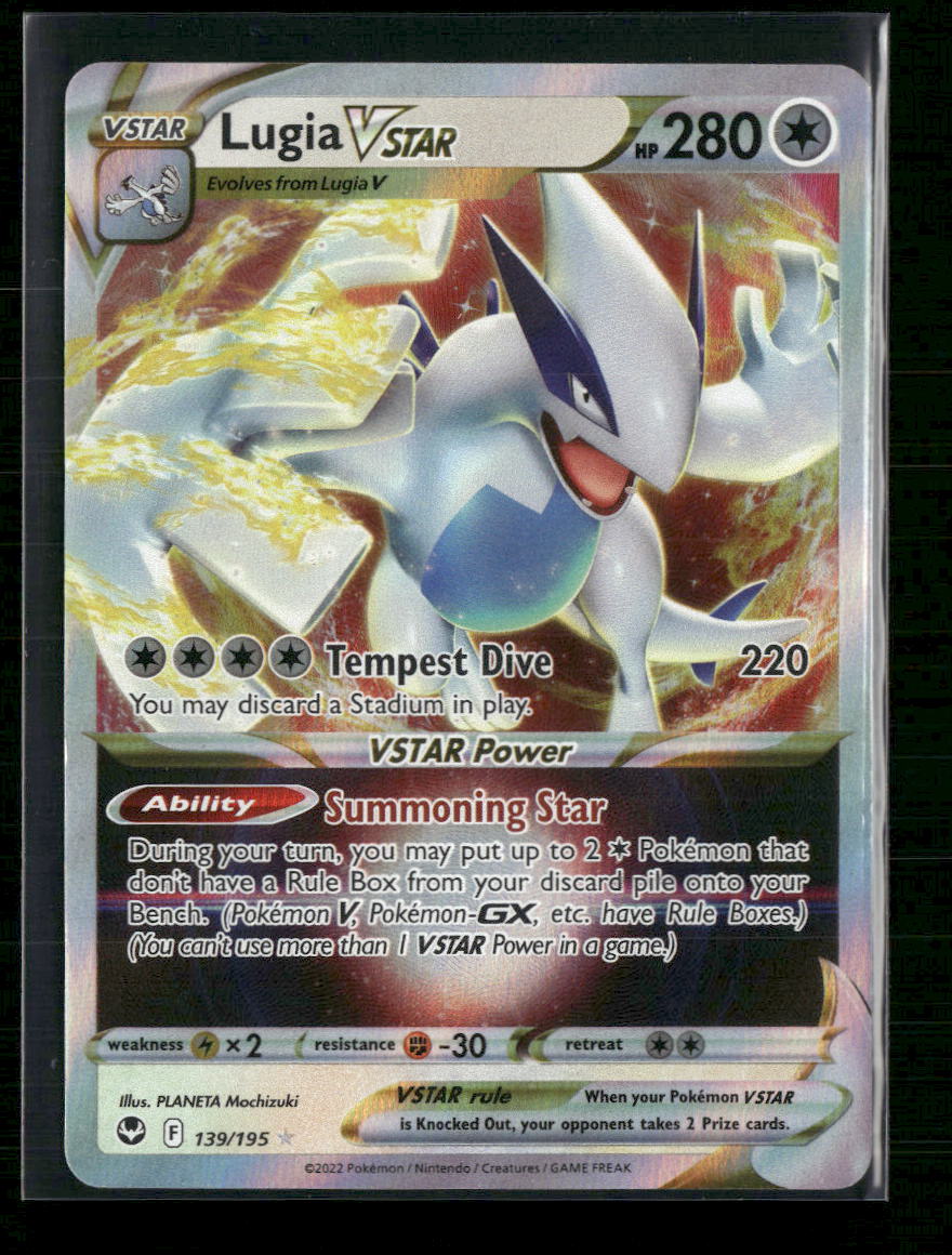 SWSH12: Silver Tempest Lugia VSTAR #139/195