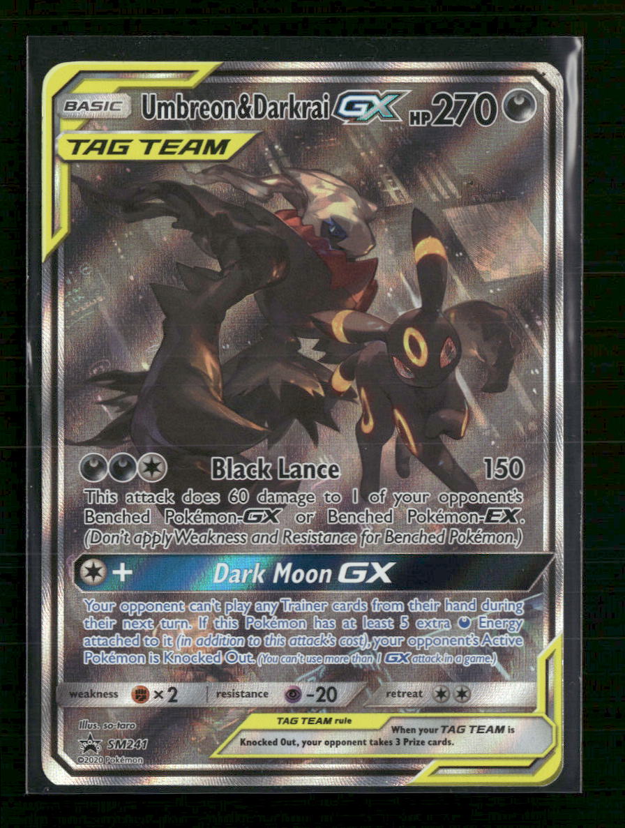 SM Promos Umbreon & Darkrai GX #SM241