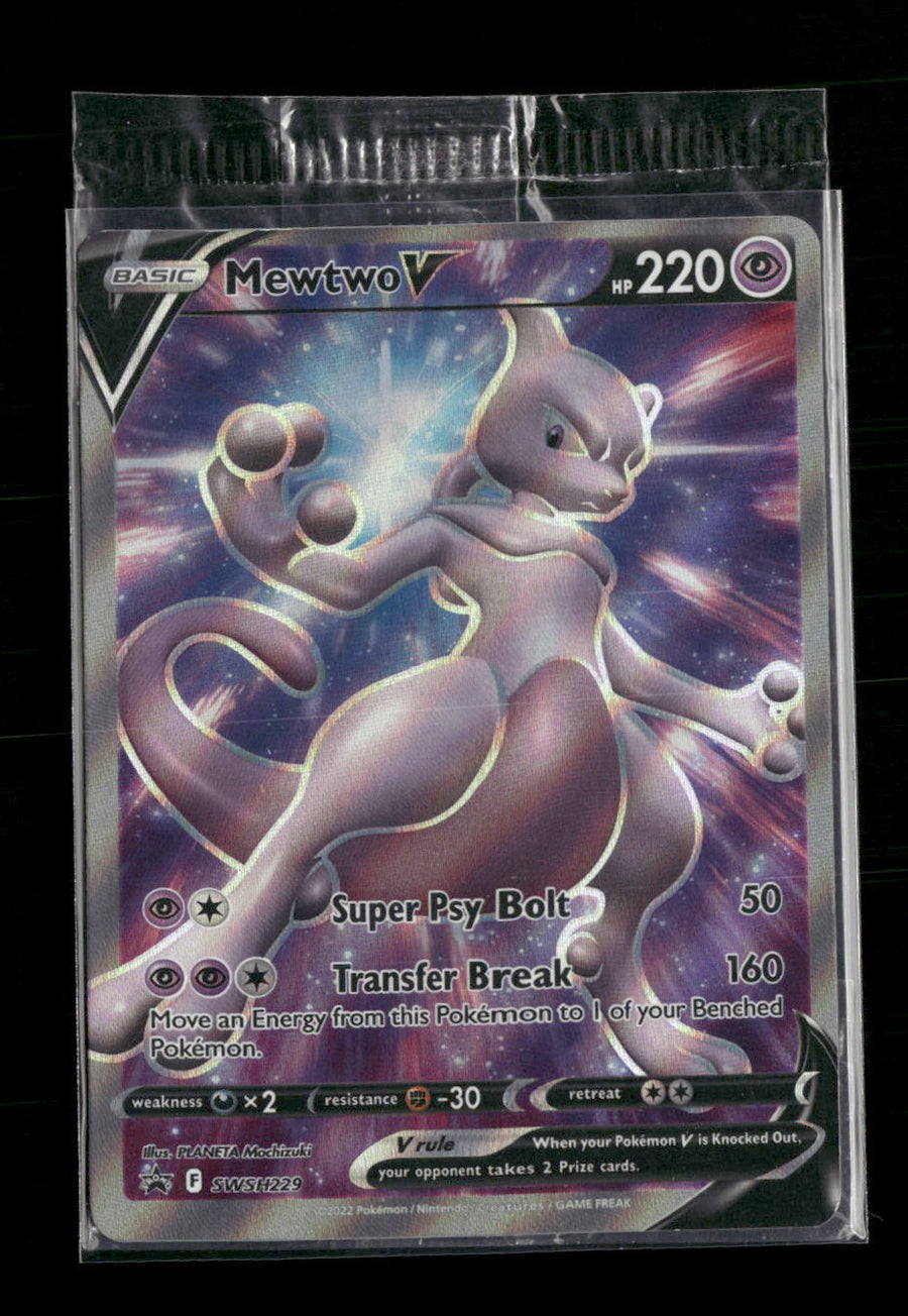 SWSH: Sword & Shield Promo Cards Mewtwo V #SWSH229