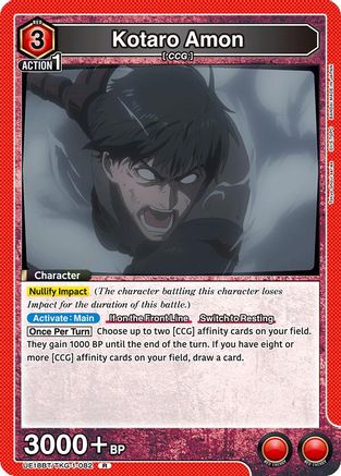 Kotaro Amon (082) (UE18BT/TKG-1-082) - UE18BT Tokyo Ghoul Foil