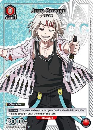 Juzo Suzuya (087) (C*) (UE18BT/TKG-1-087) - UE18BT Tokyo Ghoul Foil