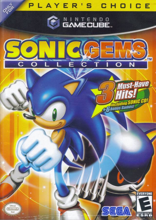 Sonic Gems Collection (Player's Choice) (Gamecube)