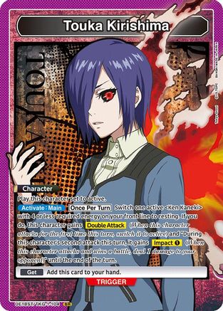 Touka Kirishima (104) (UE18ST/TKG-1-104) - UE18ST Tokyo Ghoul Starter Deck Foil