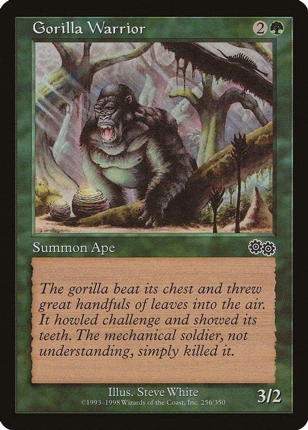 Gorilla Warrior | 256 | Urza's Saga