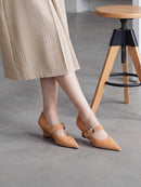 One-pointed Single-shoe High-heeled Woman