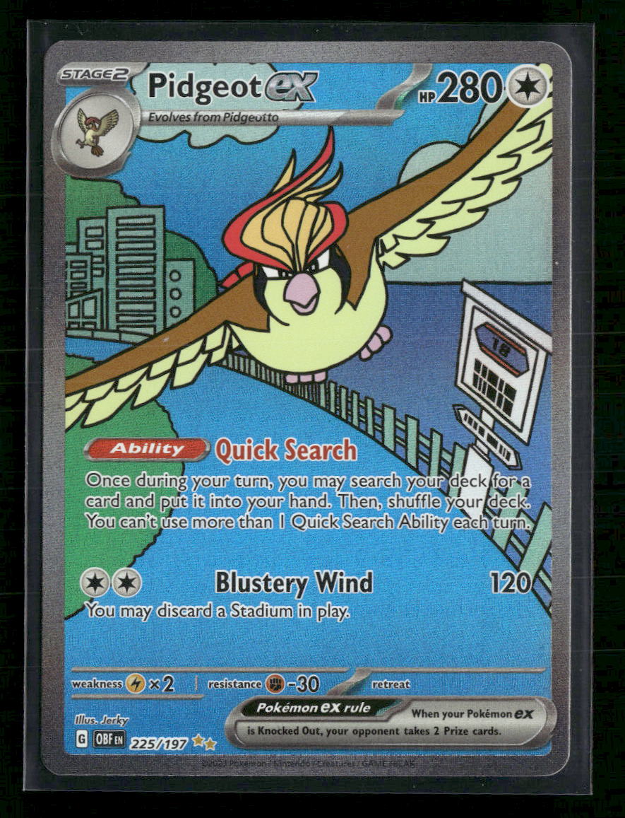 SV03: Obsidian Flames Pidgeot ex #225/197