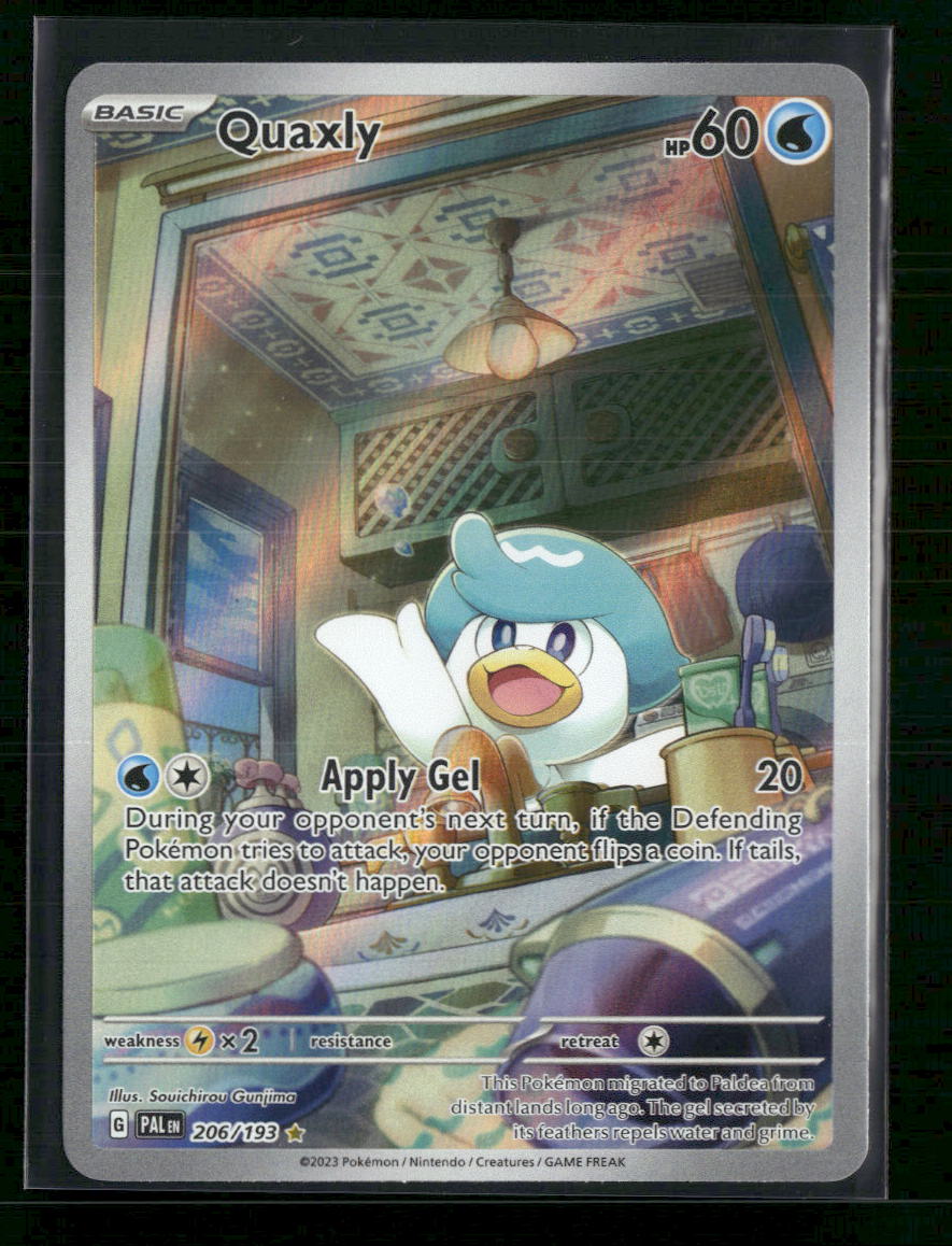 SV02: Paldea Evolved Quaxly #206/193