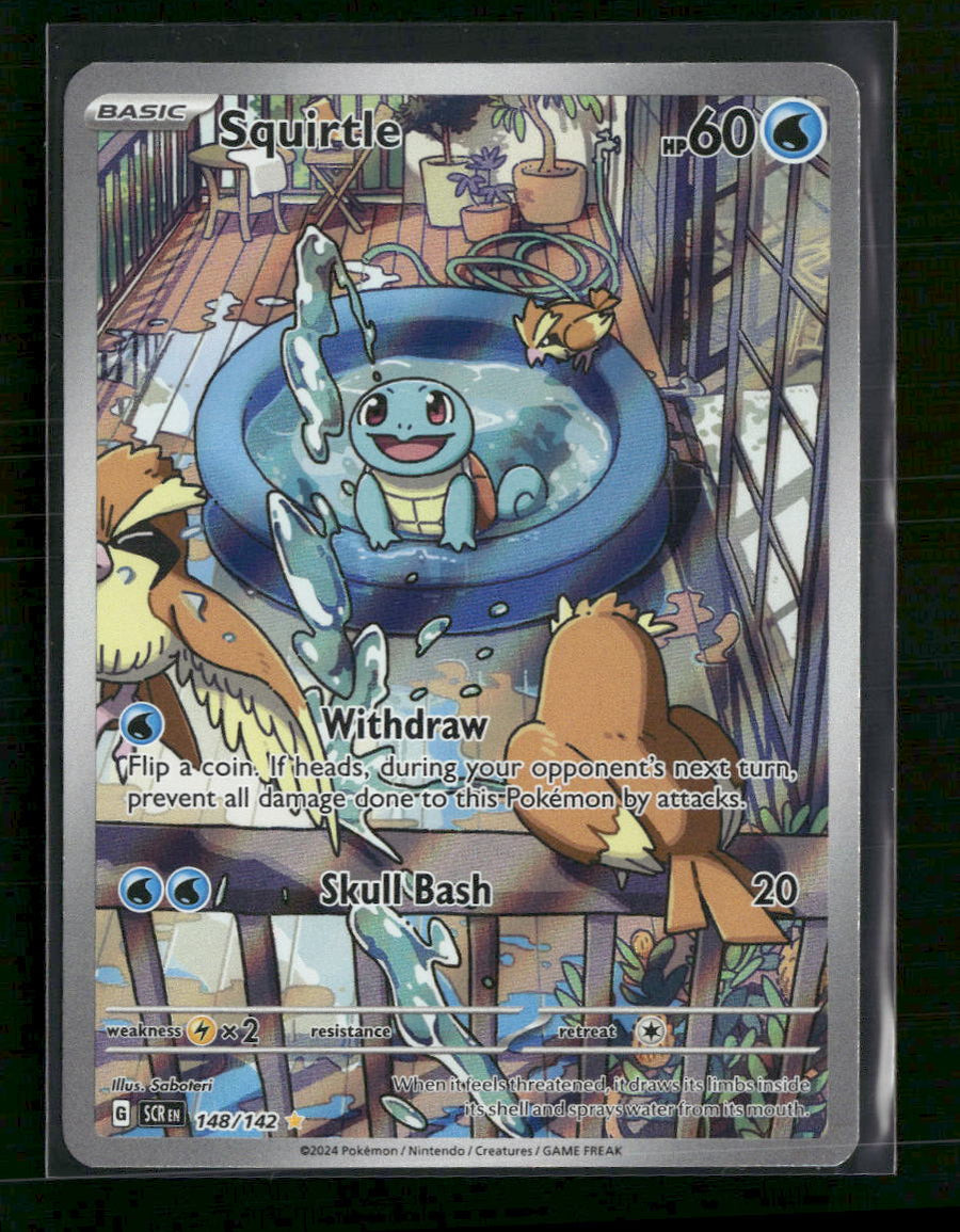 SV07: Stellar Crown Squirtle #148/142