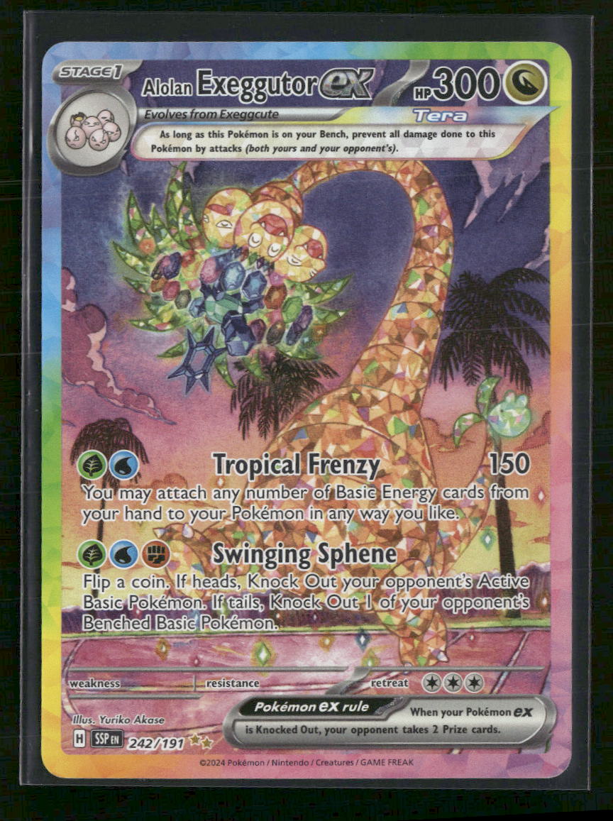 SV08: Surging Sparks Alolan Exeggutor ex #242/191