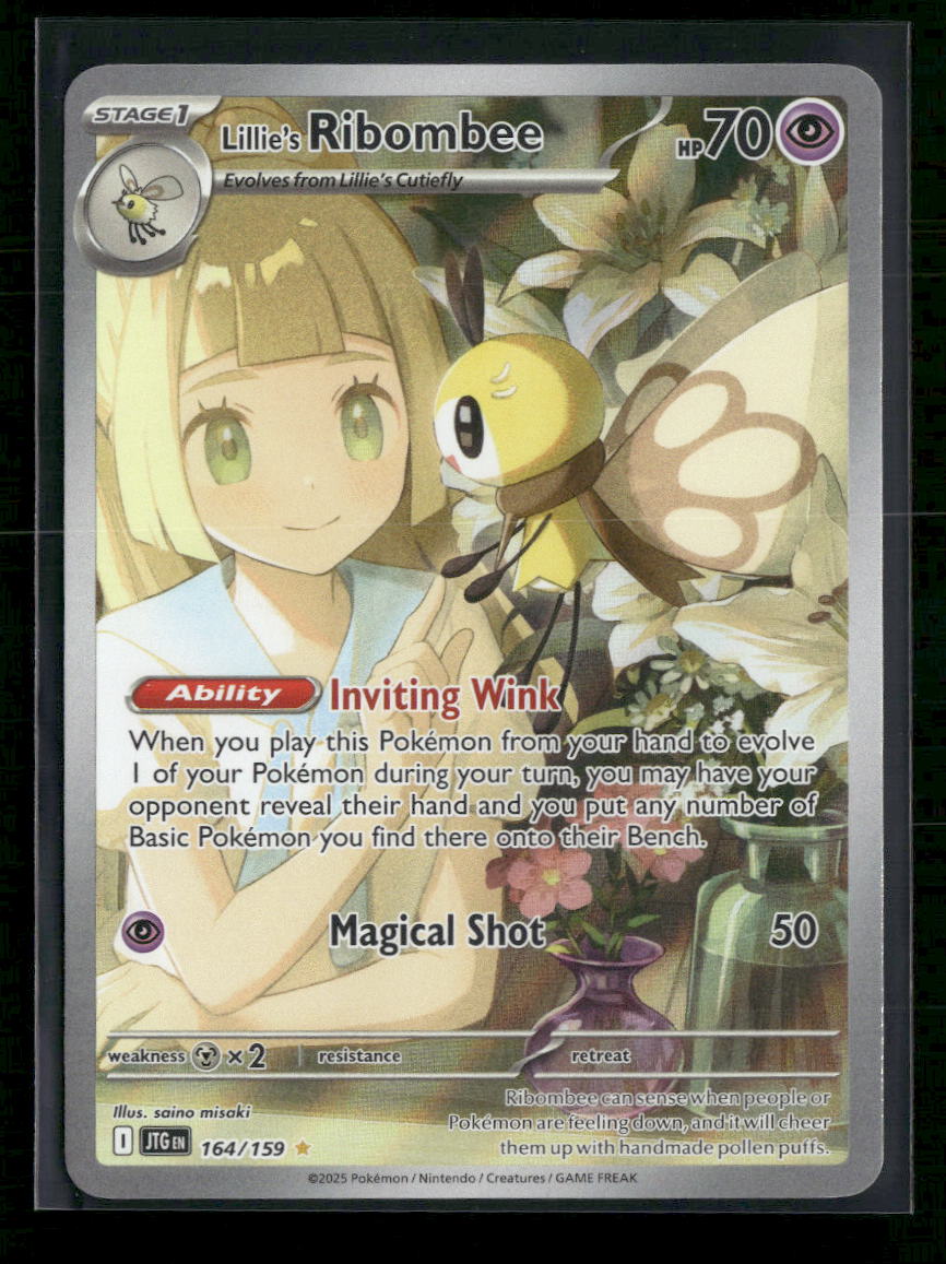 SV09: Journey Together Lillie's Ribombee #164/159