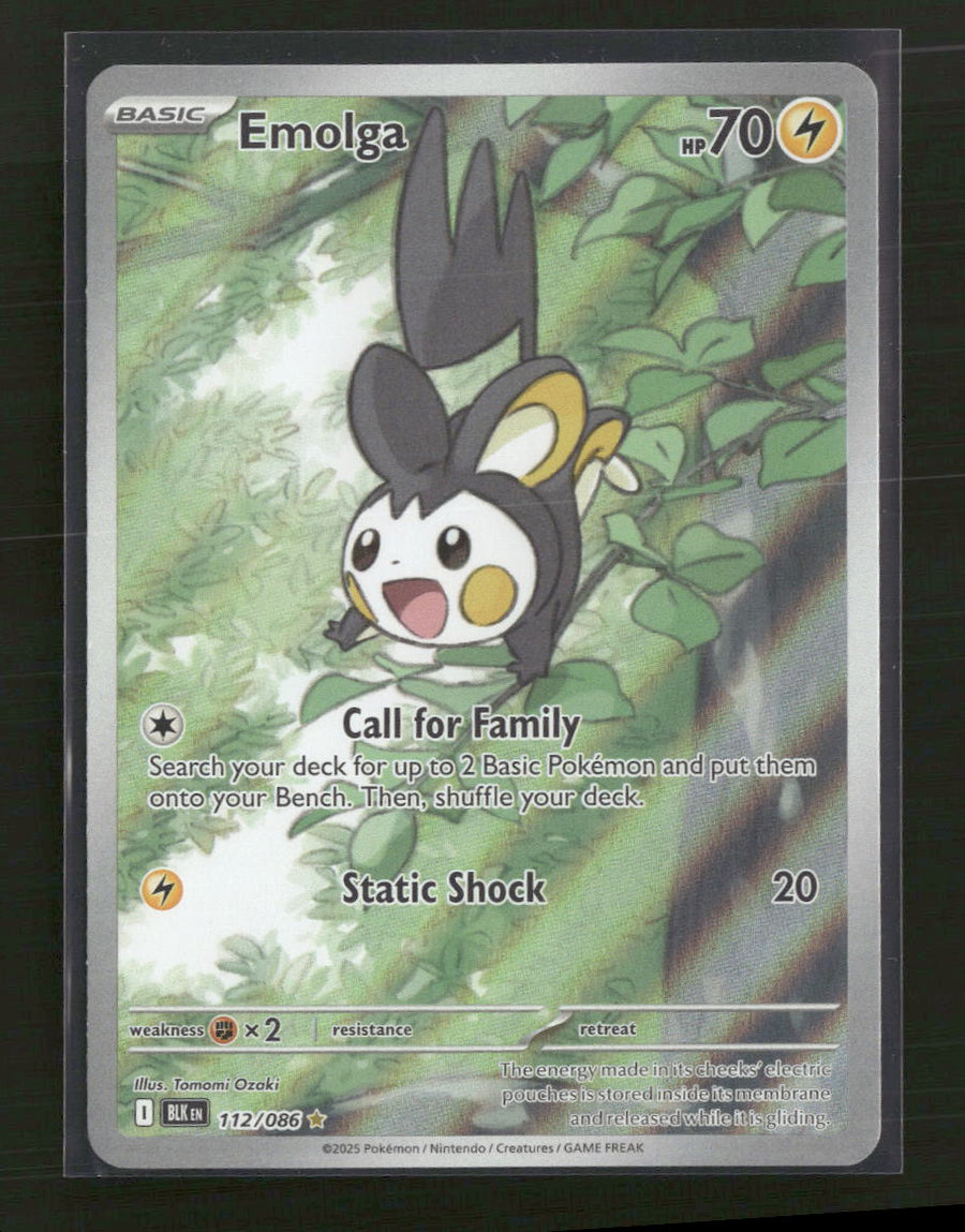 SV: Black Bolt Emolga #112/086