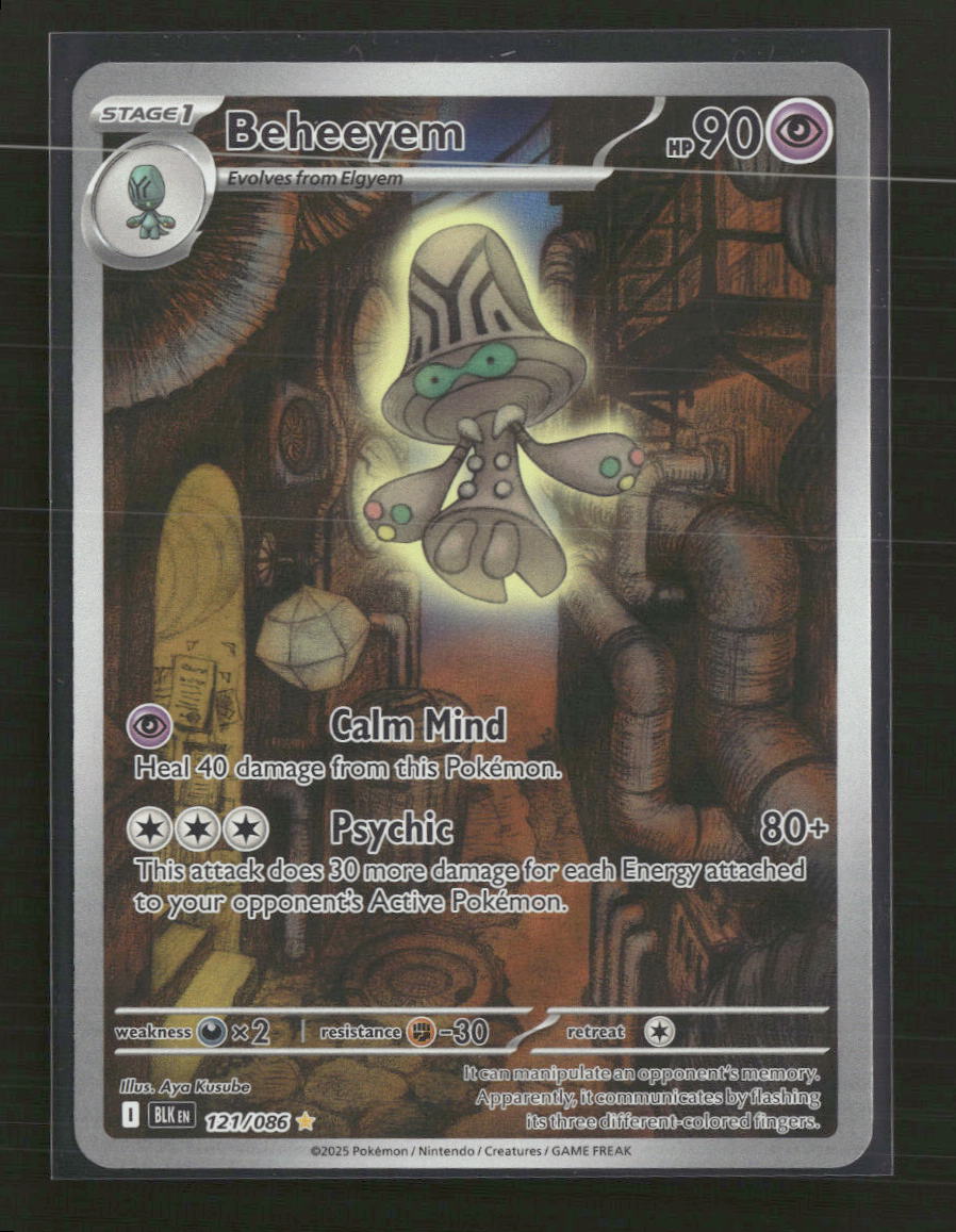 SV: Black Bolt Beheeyem #121/086