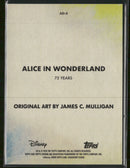 2026 Topps Chrome Disney Art of Disney Alice in Wonderland - 75 Years #AD-3