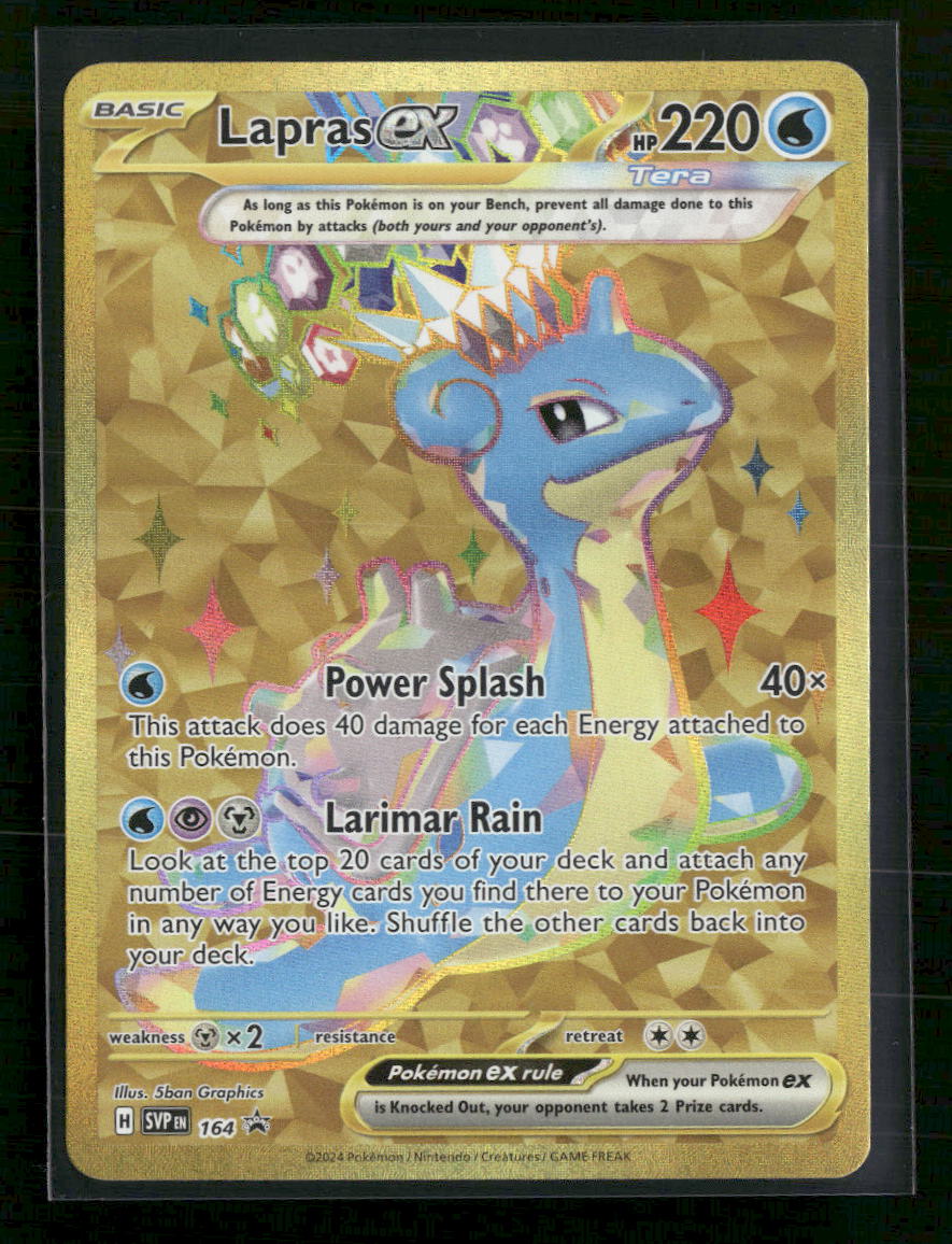 SV: Scarlet & Violet Promo Cards Lapras ex #164