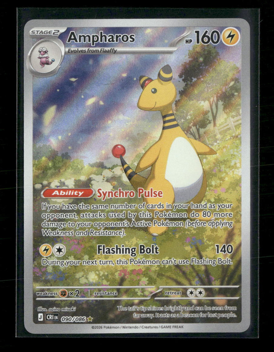 ME04: Chaos Rising Ampharos #090/086