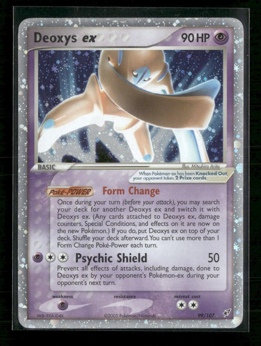 EX Deoxys Deoxys ex (Defense Forme) #99/107