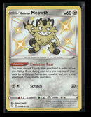 Shining Fates: Shiny Vault Galarian Meowth #SV086/SV122