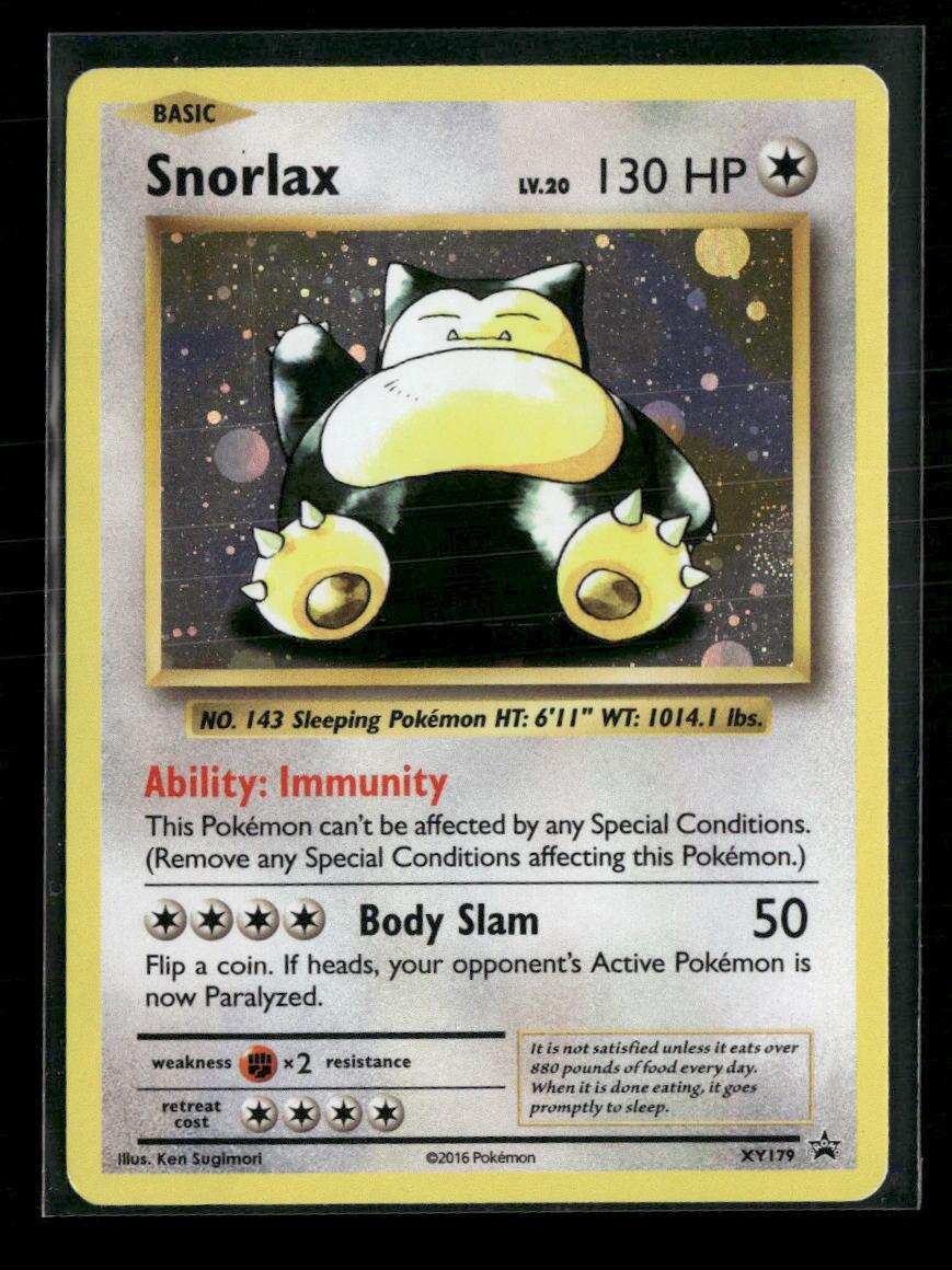 XY Promos Snorlax #XY179