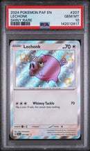 2024 Pokemon Paf En-Paldean Fates Shiny Rare Lechonk 10 PSA #207