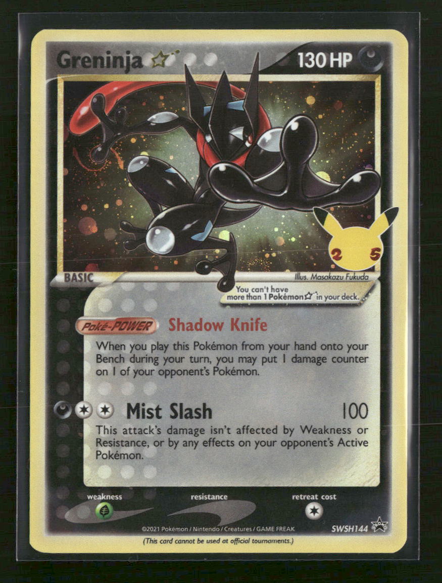 SWSH: Sword & Shield Promo Cards Greninja Star #SWSH144
