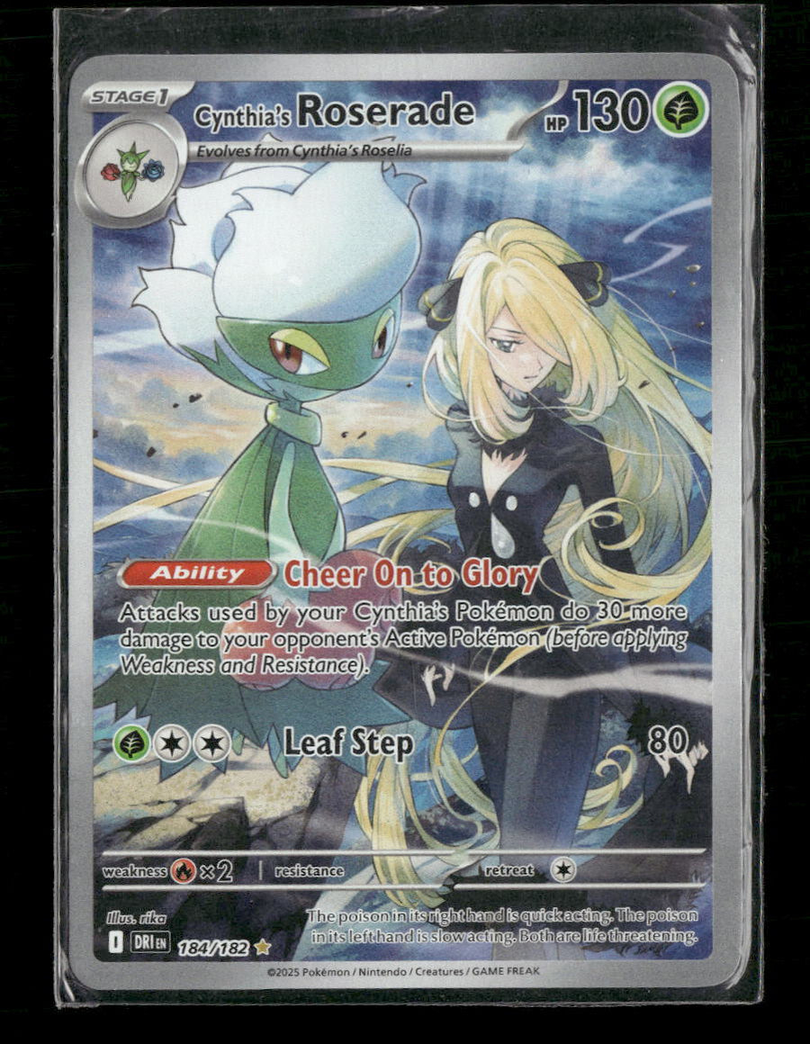 SV10: Destined Rivals Cynthia's Roserade #184/182