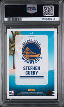 2024 Panini Donruss Optic Splash! Splash!-Purple Stephen Curry 9 PSA #2
