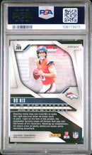2024 Panini Prizm Neon Green Pulsar Bo Nix 9 PSA #309