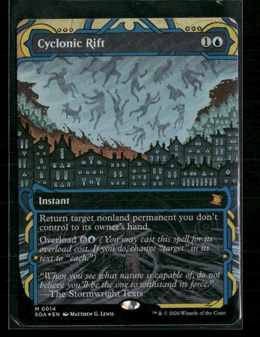 Secrets of Strixhaven: Mystical Archive Cyclonic Rift Foil #14
