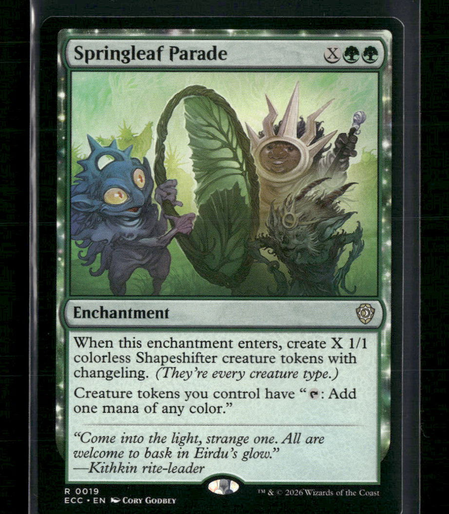 Commander: Lorwyn Eclipsed Springleaf Parade #19