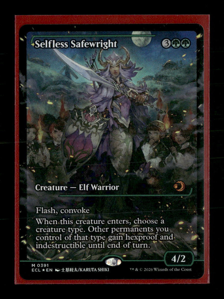 Lorwyn Eclipsed Selfless Safewright (Showcase) Foil #391