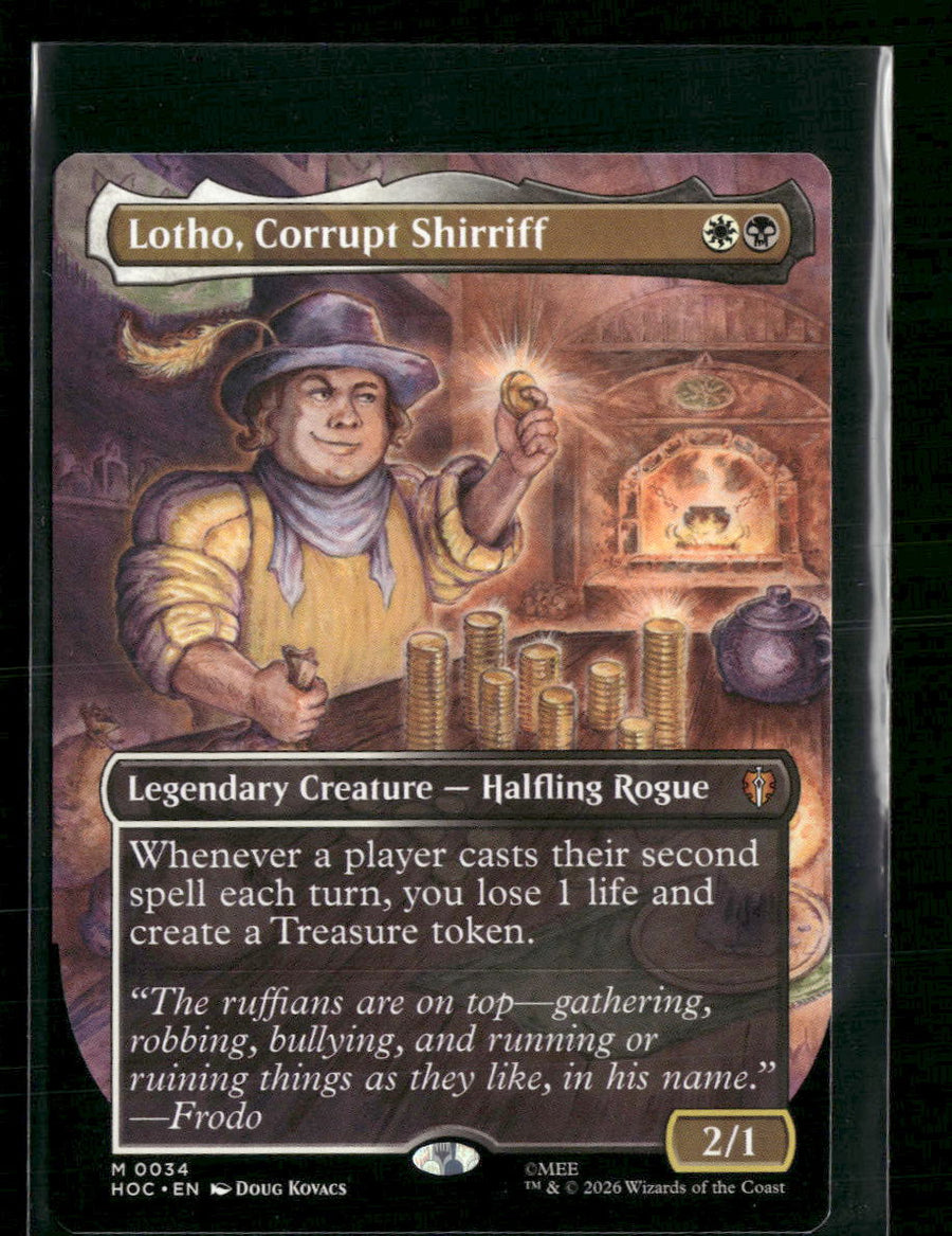 The Hobbit: Eternal-Legal Lotho, Corrupt Shirriff (Borderless) #34