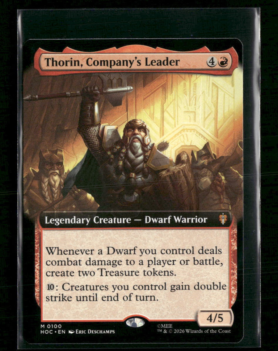 The Hobbit: Eternal-Legal Thorin, Company's Leader (Extended Art) #100