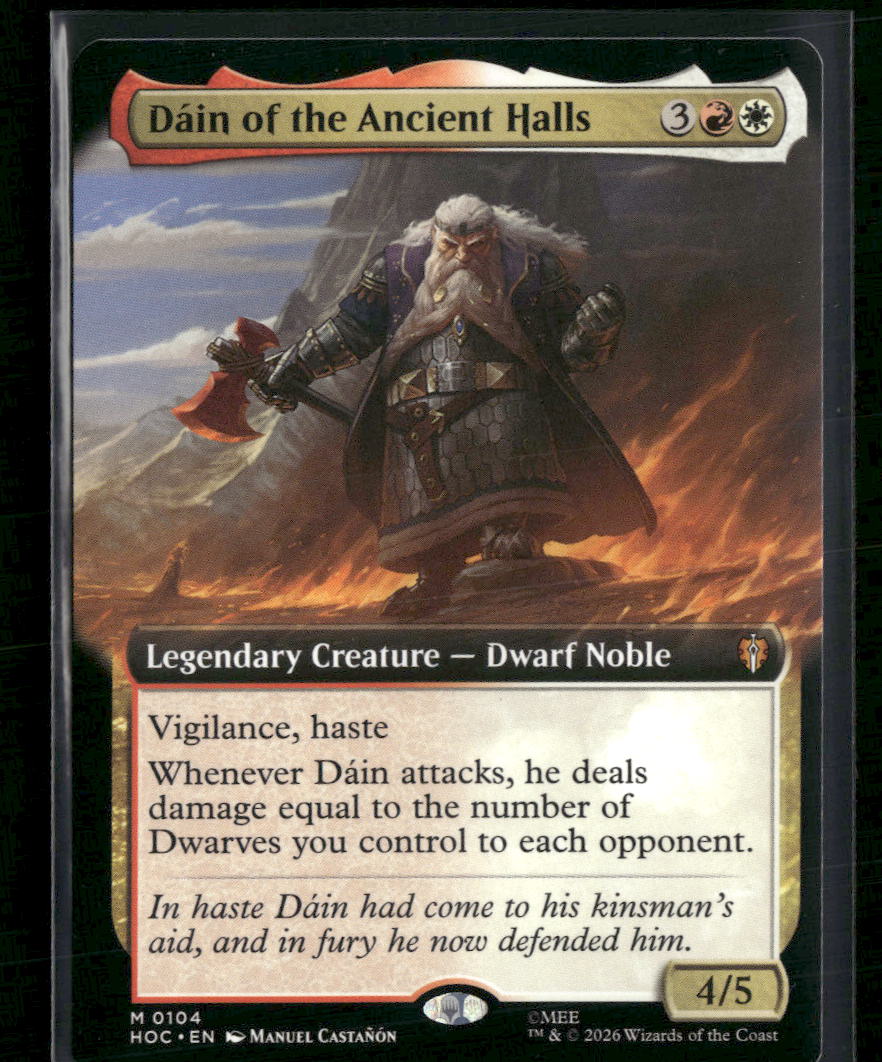 The Hobbit: Eternal-Legal Dain of the Ancient Halls (Extended Art) #104
