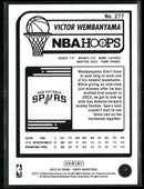 2023-24 Hoops Blue Victor Wembanyama RC #277