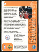 1996-97 Upper Deck Rookie Exclusives Allen Iverson #R1