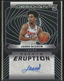 2024-25 Panini Obsidian Rookie Eruption Auto Jared McCain #/149 #REA-JAR
