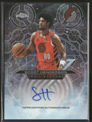 2025-26 Topps Chrome Update Chromographs Refractor Scoot Henderson AU #CH-SH
