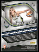 2025 Panini Prizm WNBA White Seismic Prizms Paige Bueckers #147