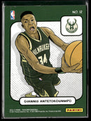 2016-17 Panini Excalibur Kaboom! Giannis Antetokounmpo #12