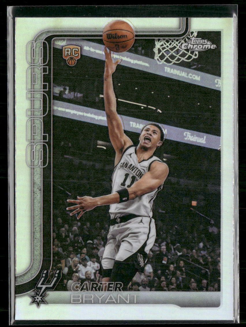2025-26 Topps Chrome Update Refractor Carter Bryant RC #164