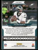 2020 Panini Prizm Orange Prizm Disco Jalen Hurts RC #343