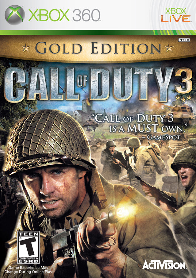 Call of Duty 3: Gold Edition (Xbox 360)