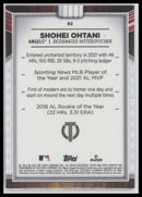 2022 Topps Tribute Shohei Ohtani #82