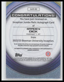 2022-23 Bowman U Inception Auto Jumbo Relics Gradey Dick #IAJR-GD