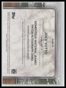 2021 Topps Momentous Material Jumbo Patch Auto Emerald Joey Votto #/1  #MMJPA-JV