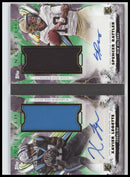 2024 Topps I Dual RC Relic Auto Book Green S Rattler / X Legette #/99 #DRRBC-LR