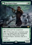 Howlpack Piper // Wildsong Howler (VOW-392) - Innistrad: Crimson Vow: (Extended Art, Double Faced Transform)
