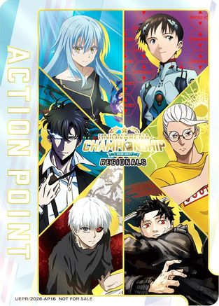 Action Point Card (AP16) (Regionals 26-27) (UEPR/2026-AP16) - Union Arena Promotion Cards Foil