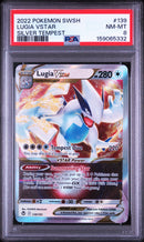 2022 Pokemon Sword & Shield Silver Tempest Silver Tempest Lugia Vstar 8 PSA #139
